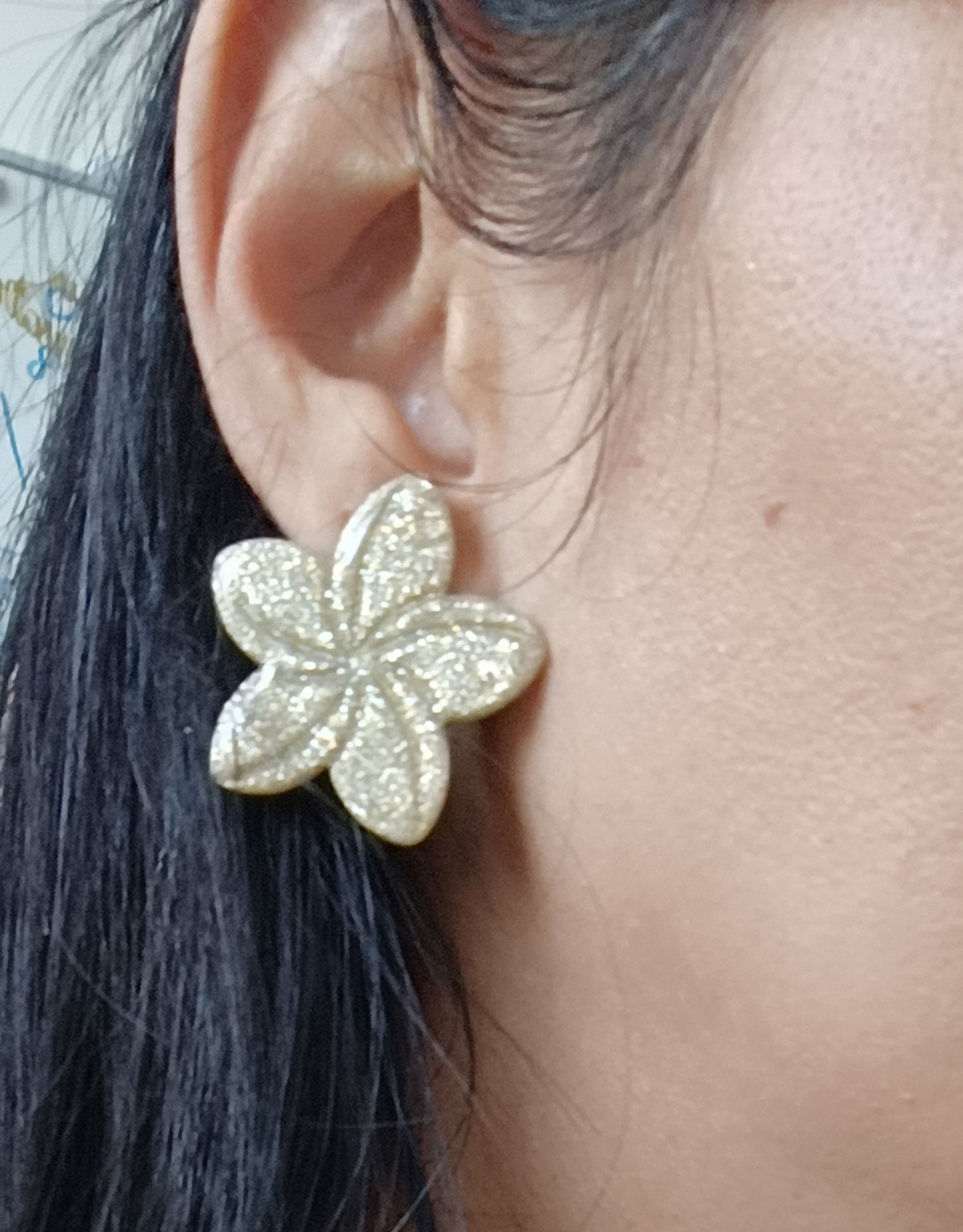 Boucles lys vert citron