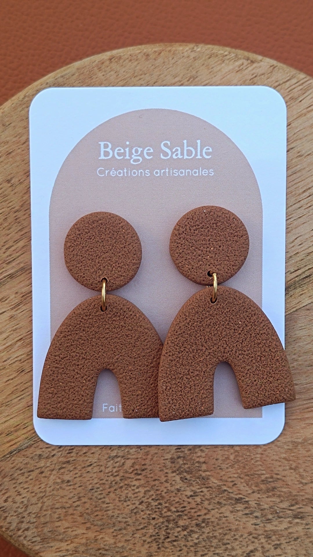 Boucles paty Camel