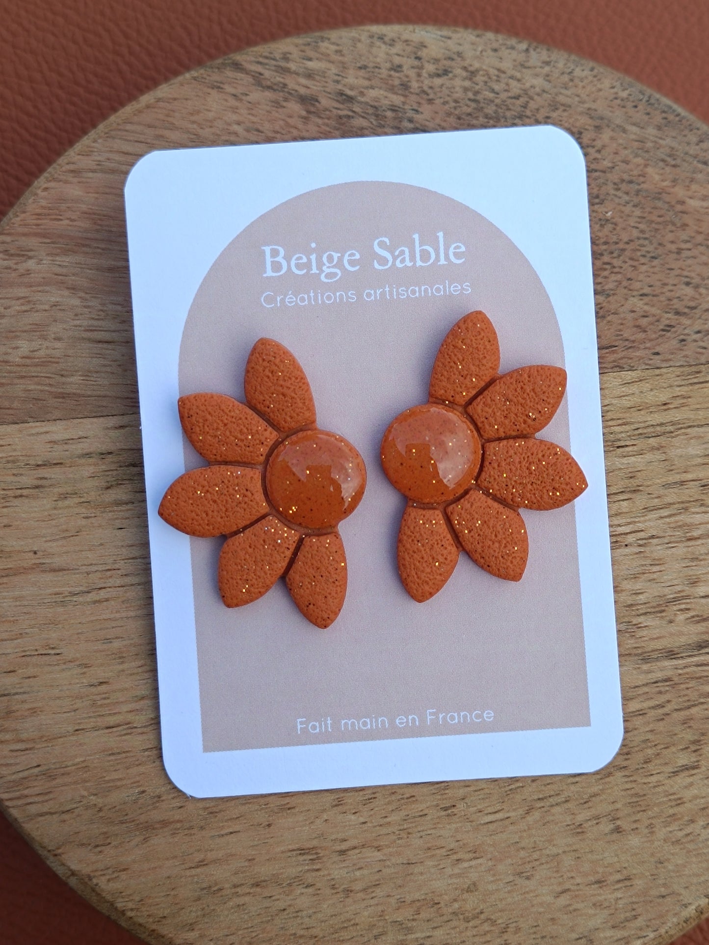 Boucles Maggie citrouille