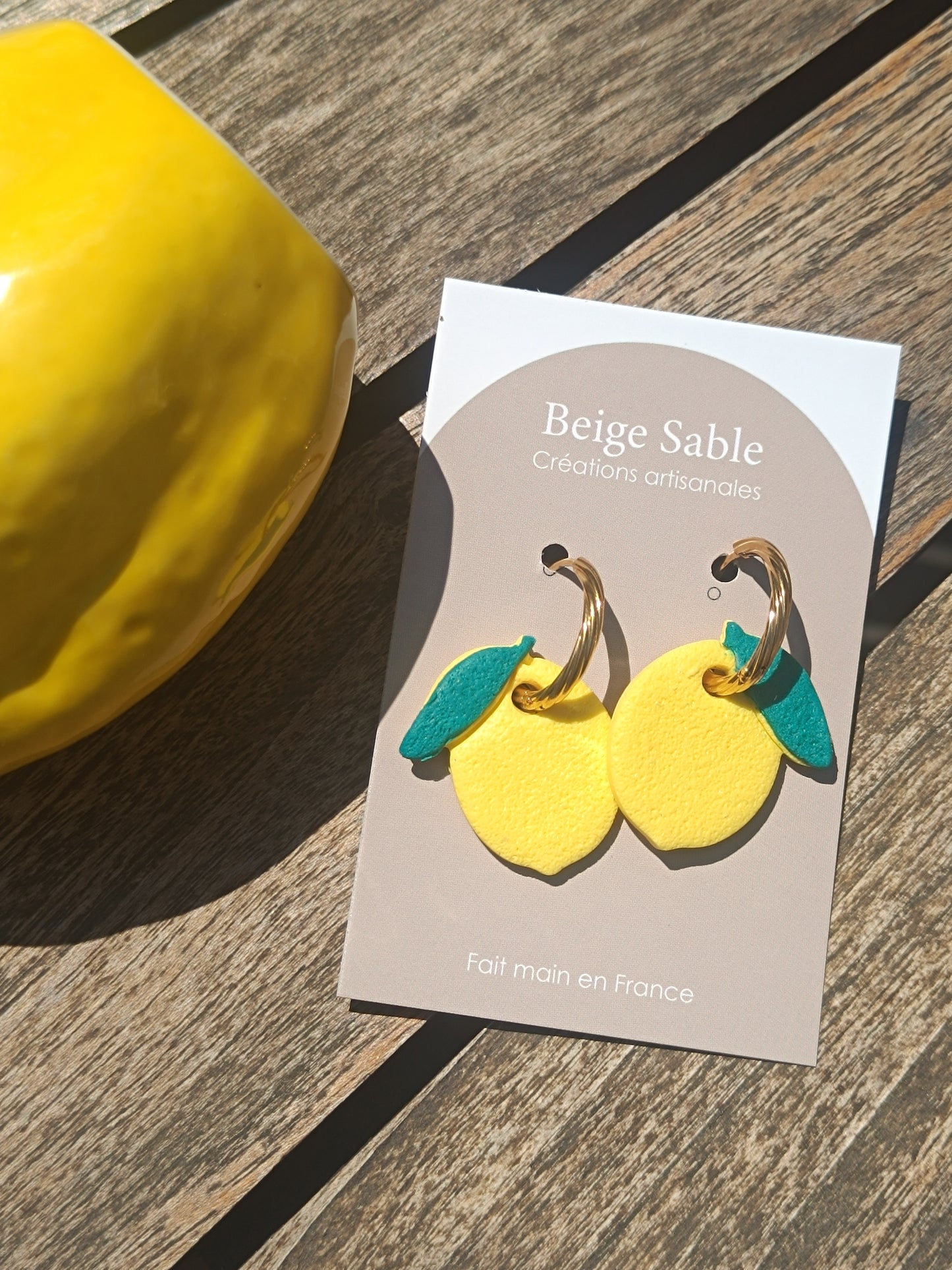 Boucles citrons