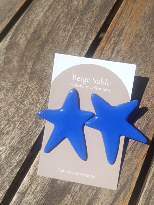 Boucles estrella bleu roy