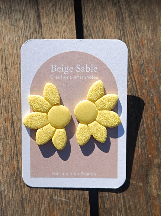 Boucles maggie jaune