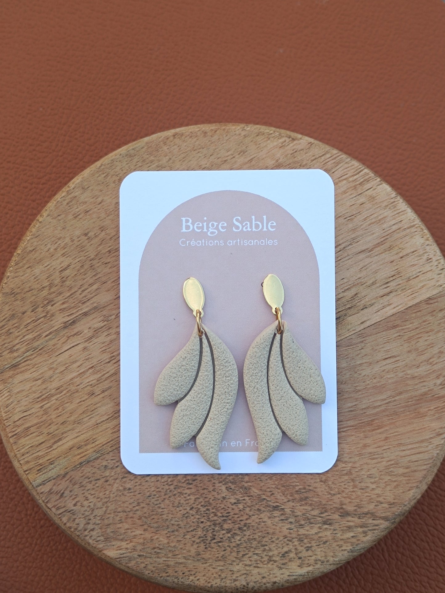 Boucles ella beige