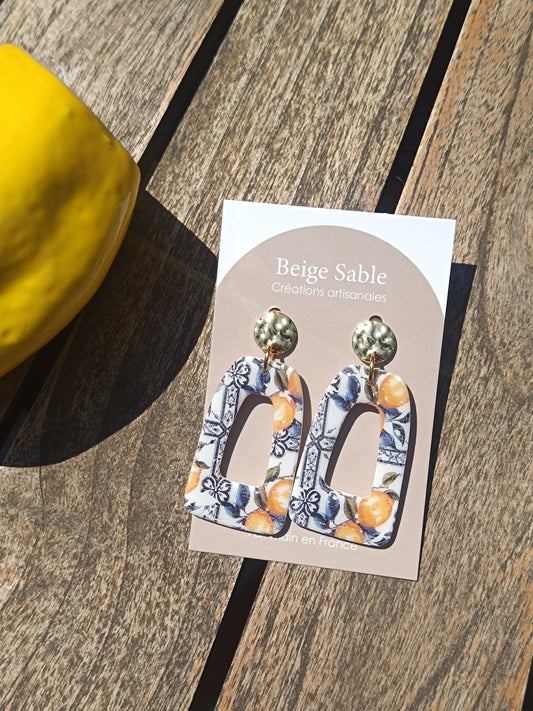 Boucles peza citrons