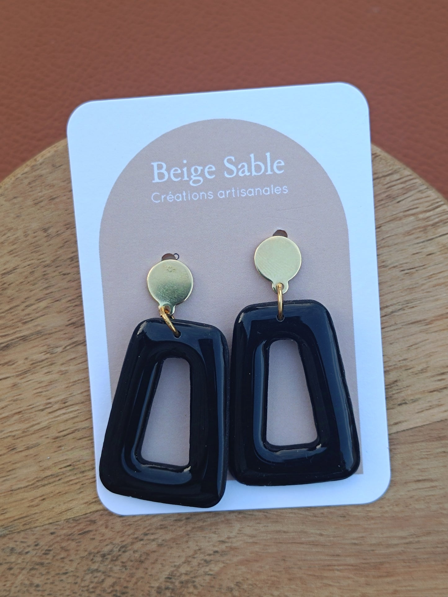 Boucles peza noires