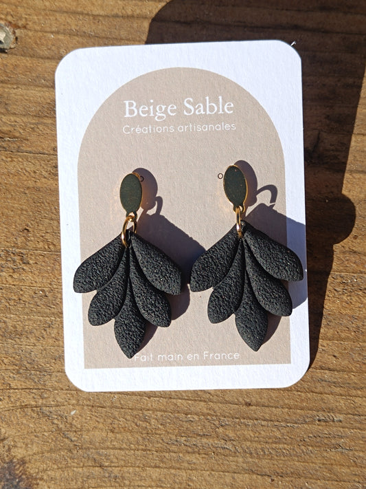 Boucles flora noires