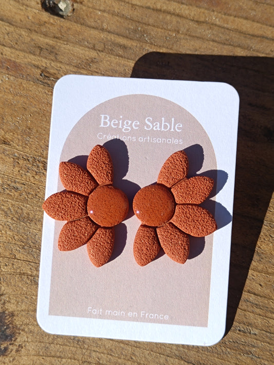 Boucles Maggie citrouille